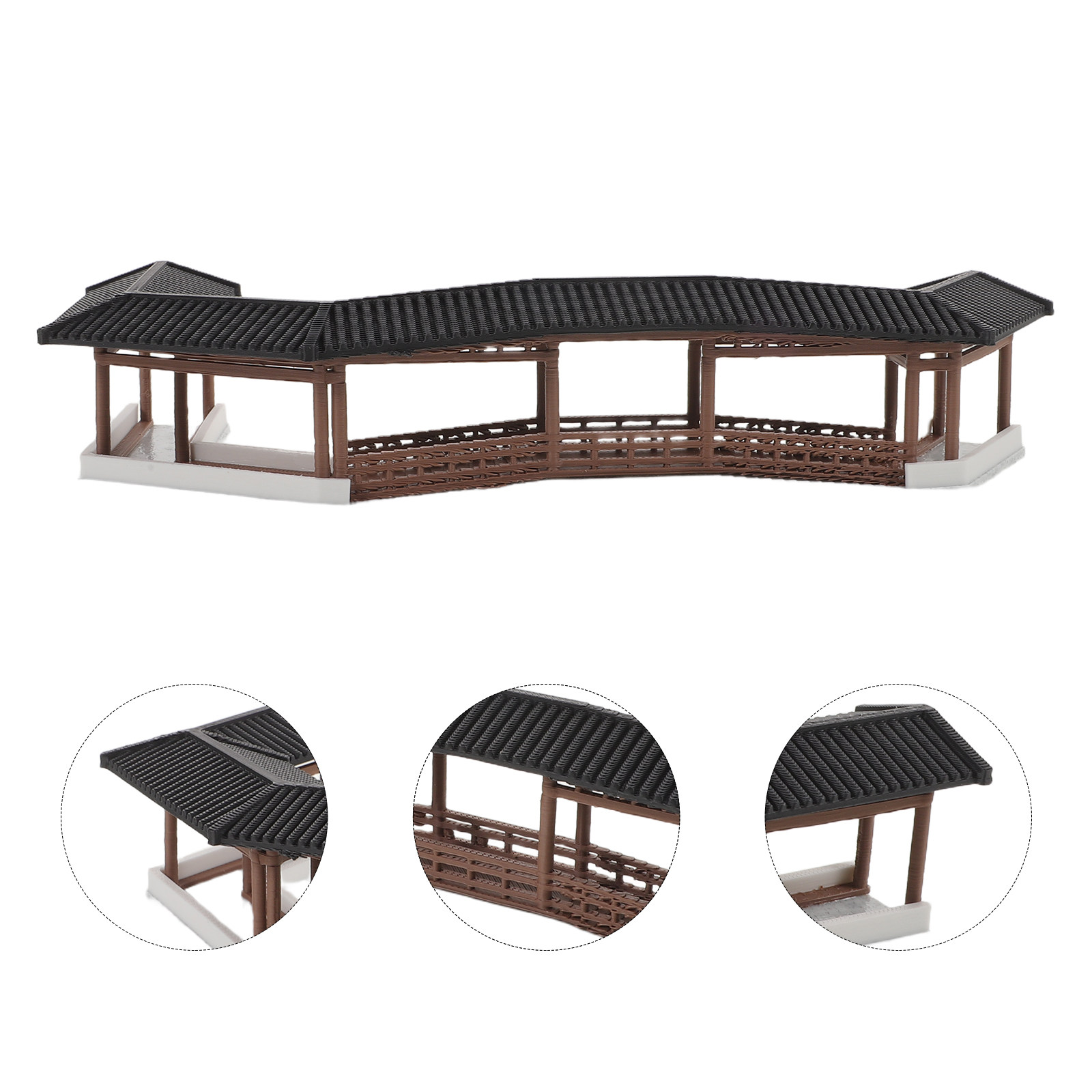 Bonsai Garden Usa - Pont miniature de style ancien en
