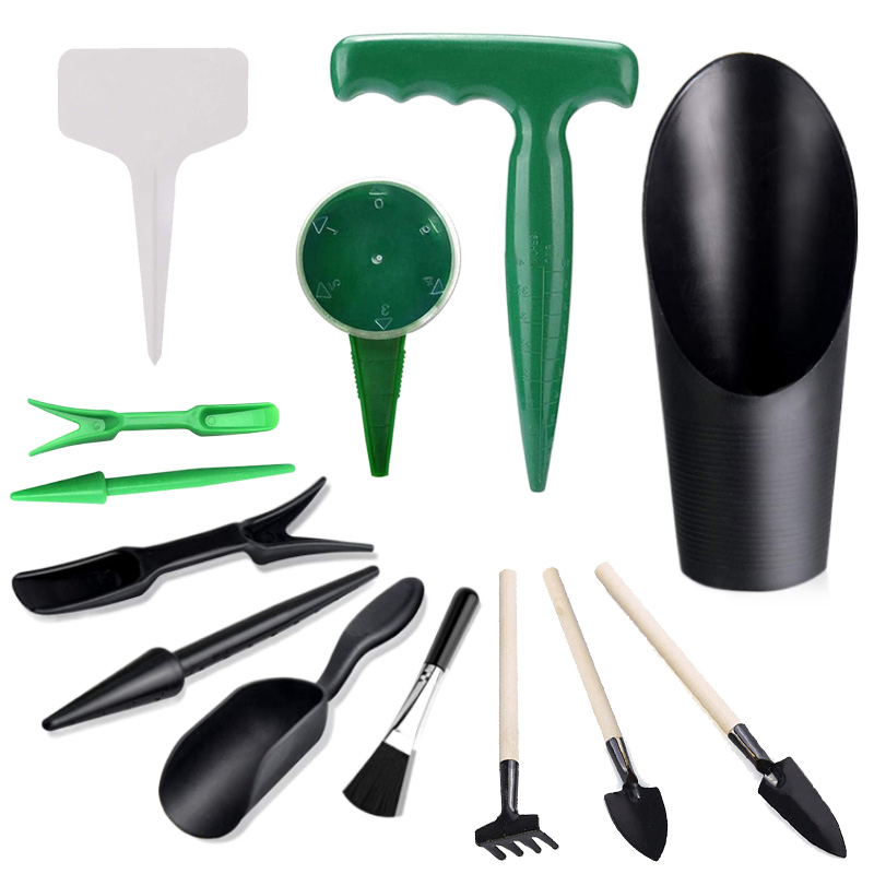 Bonsai Garden Tools - Mini ensemble d'outils de jardinage, panneau