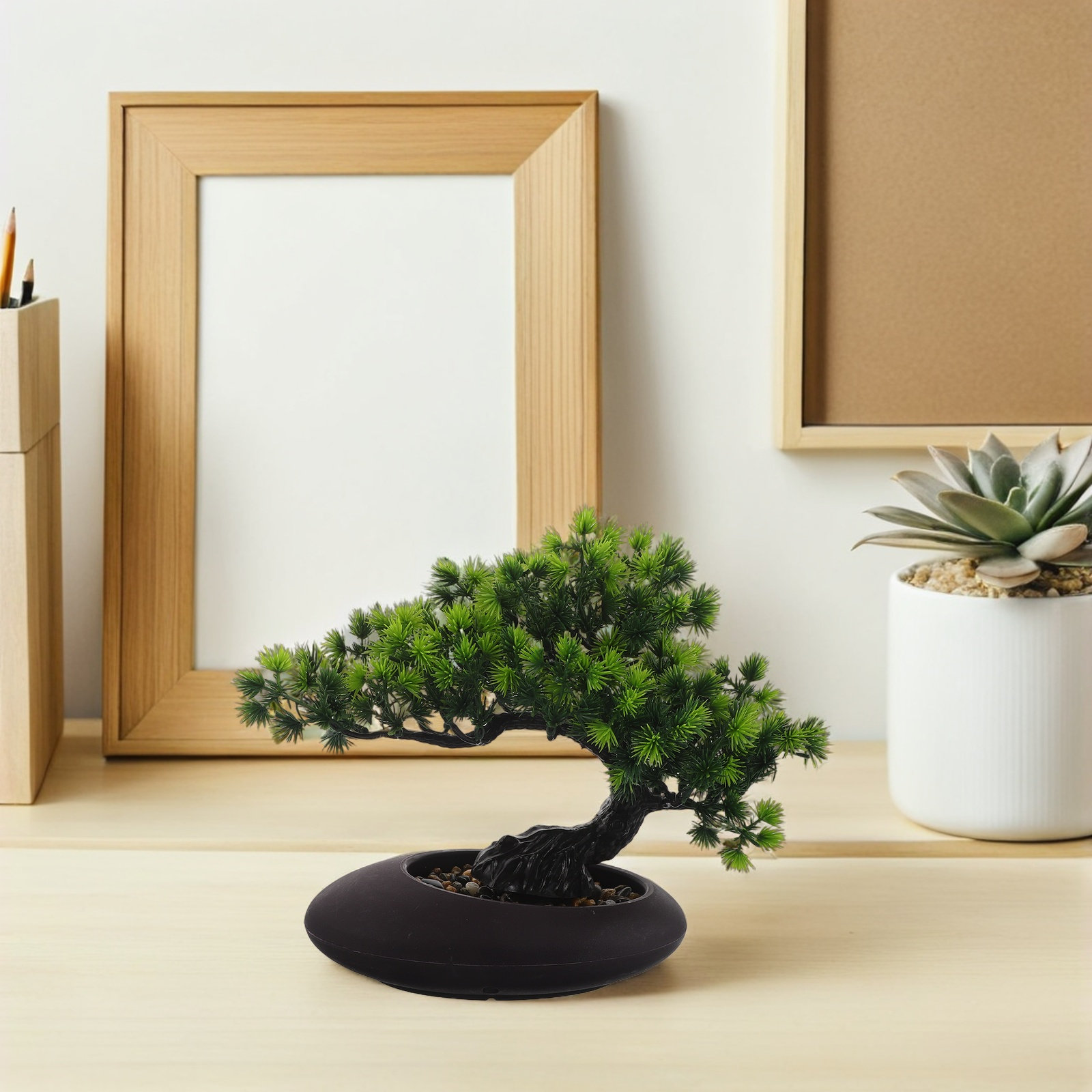 Bonsaï artificiel en pin, 20 c - Bonsai Garden For Desk avis et prix