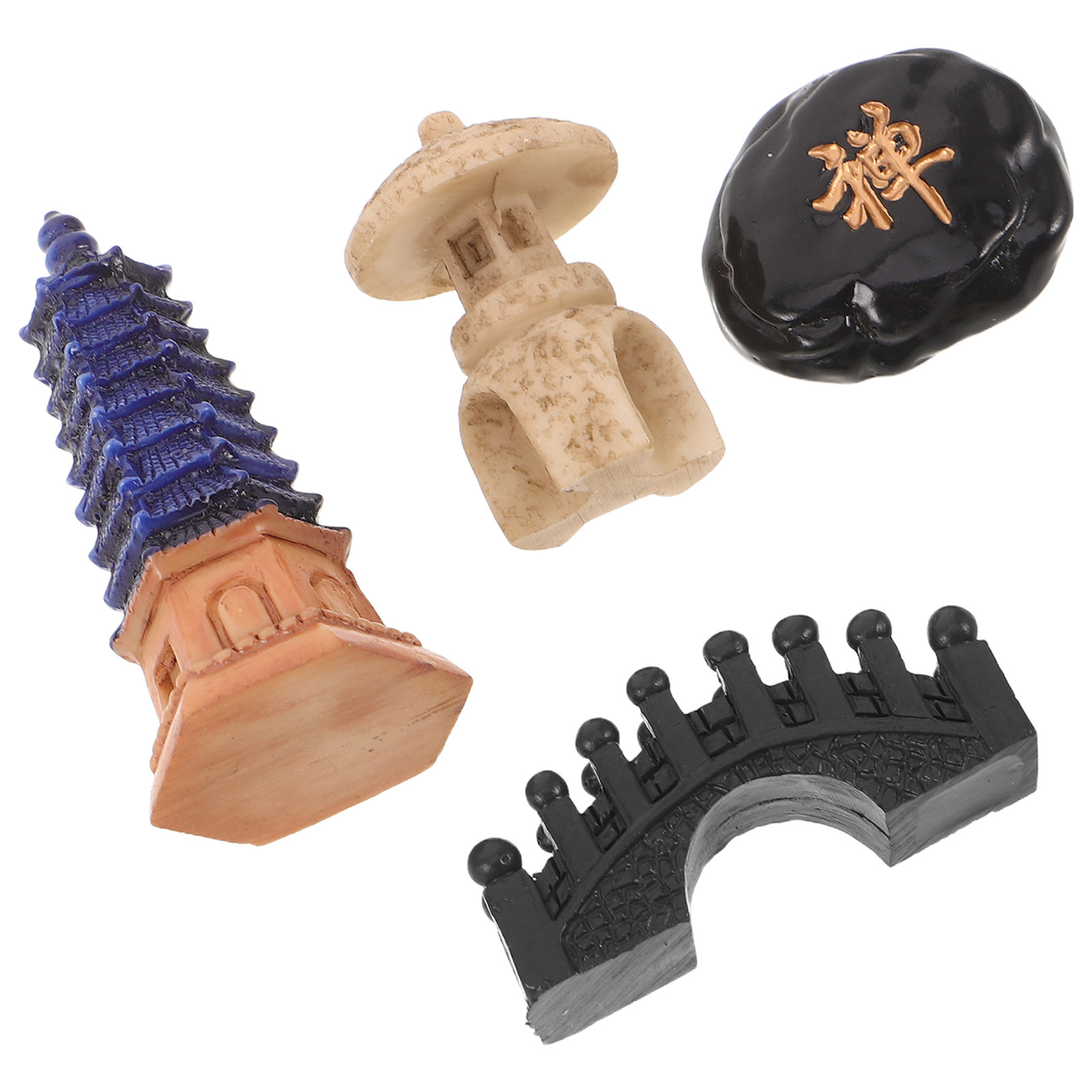 Ensemble de 4 pavillons de jar - Bonsai Zen Garden Set avis et prix