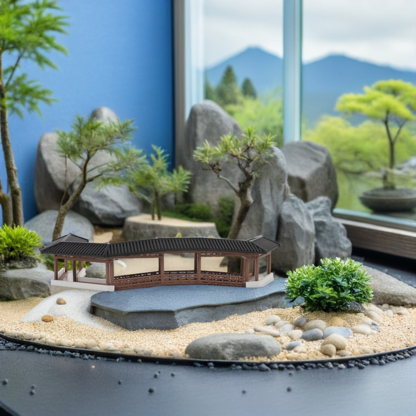Pont miniature de style ancien - Bonsai Garden Usa avis et prix