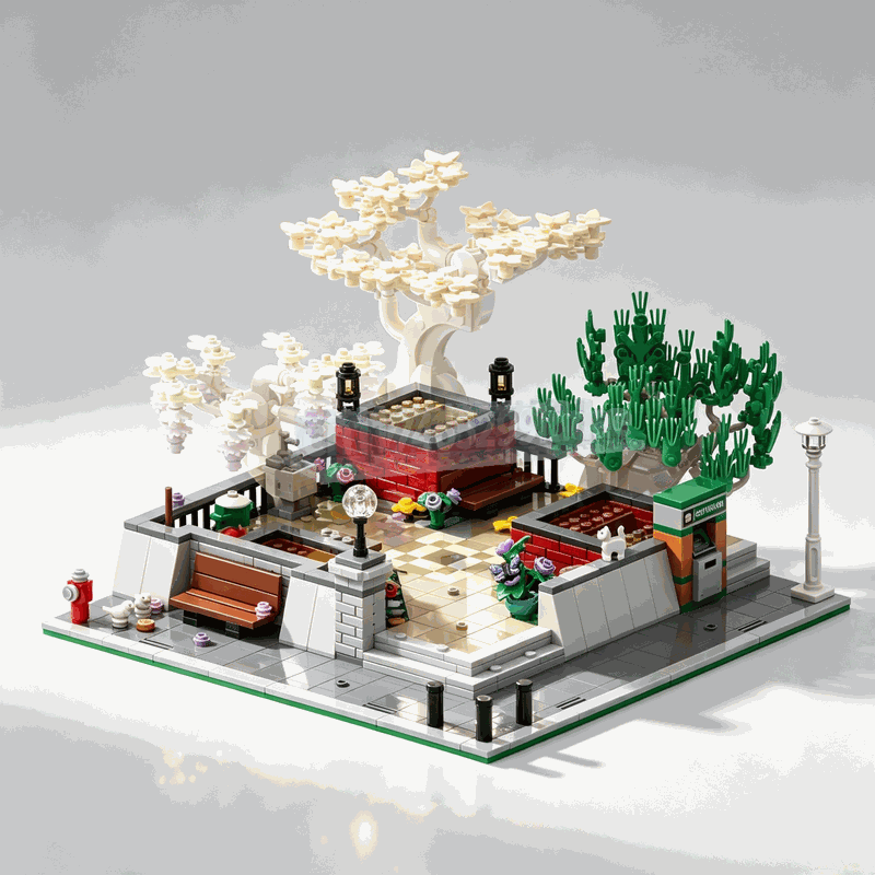 1309 pièces Blocs de construct - Bonsai Garden Lego Set avis et prix